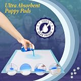 TBM Puppy Pads Large 50 Pack 60x60 Absorbent Quick Dry Anti Slip Leaks view 6