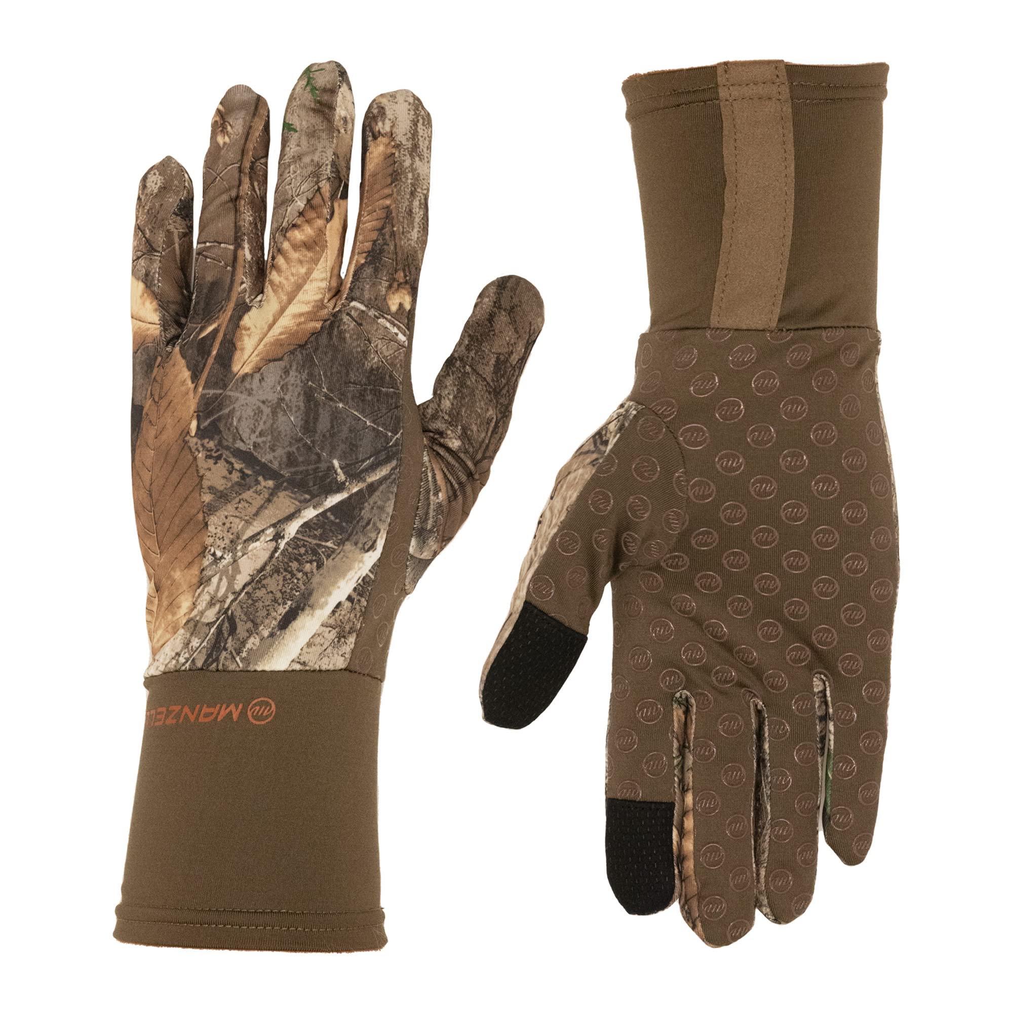 Manzella mens Snake Lightweight Water Resistant Hunting Cold Weather Gloves, Realtree Edge, Large-X-Large US, Realtree Edge, L-X-L