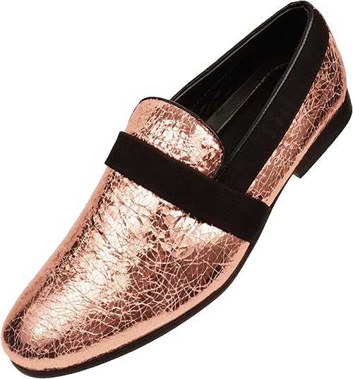 rose gold mens dress shoes