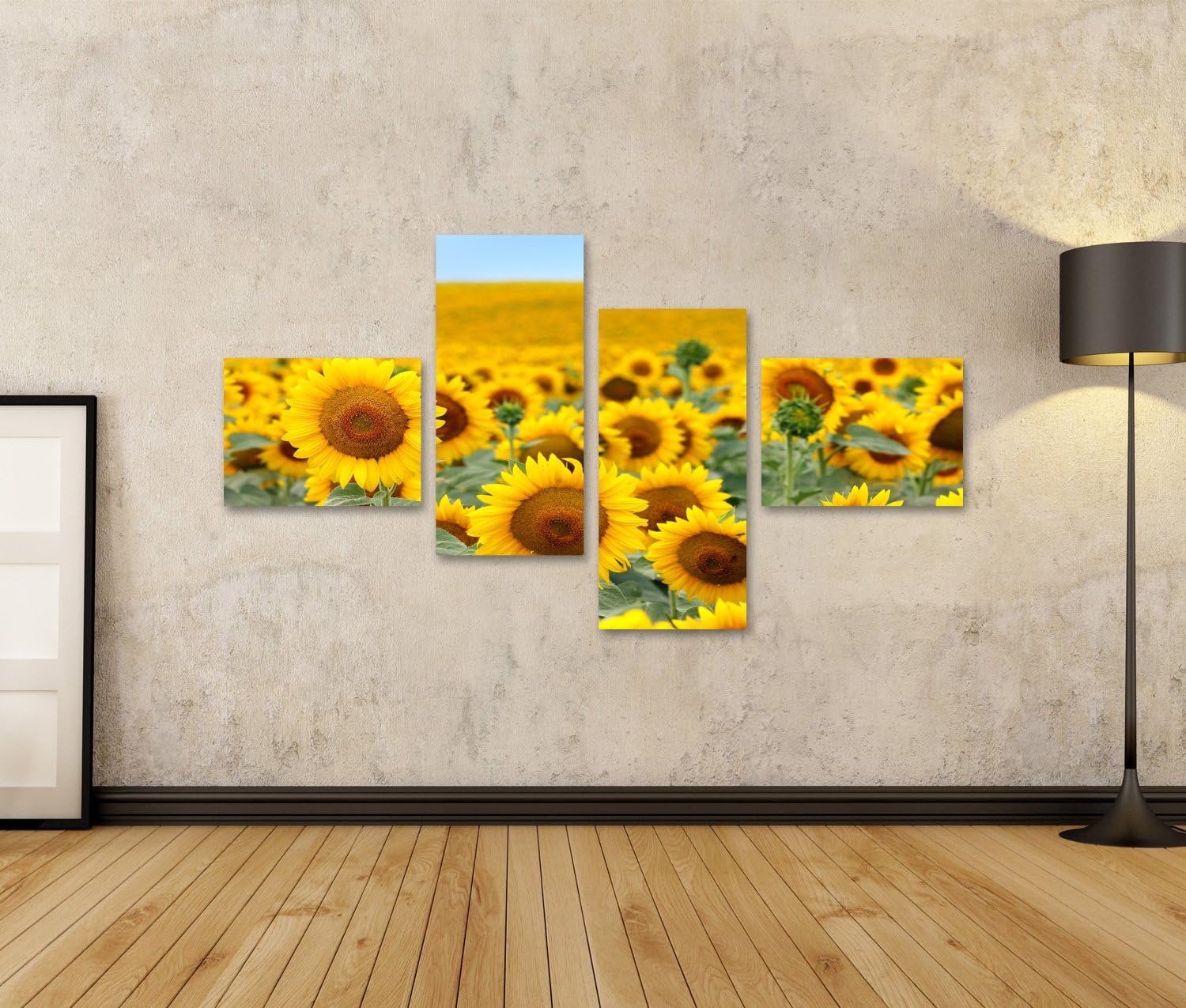 islandburner Quadro moderno alberi di ulivo. Messa a dimora di alberi