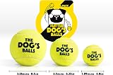 The Dog's Balls Small Yellow 6-Pack Dog Tennis Balls Non-Abrasive Felt view 5