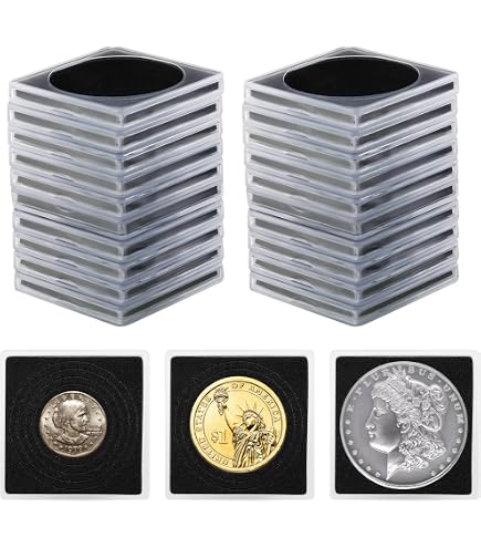 Ultra Perfect Fit coin capsules for 1 oz. Silver 40,6 mm(e.g.American Eagle), pack of 10 online
