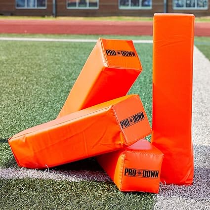 5 Ideas To Create Your Own Football Practice Equipment Football Equipment Youth Football Drills Football Workouts