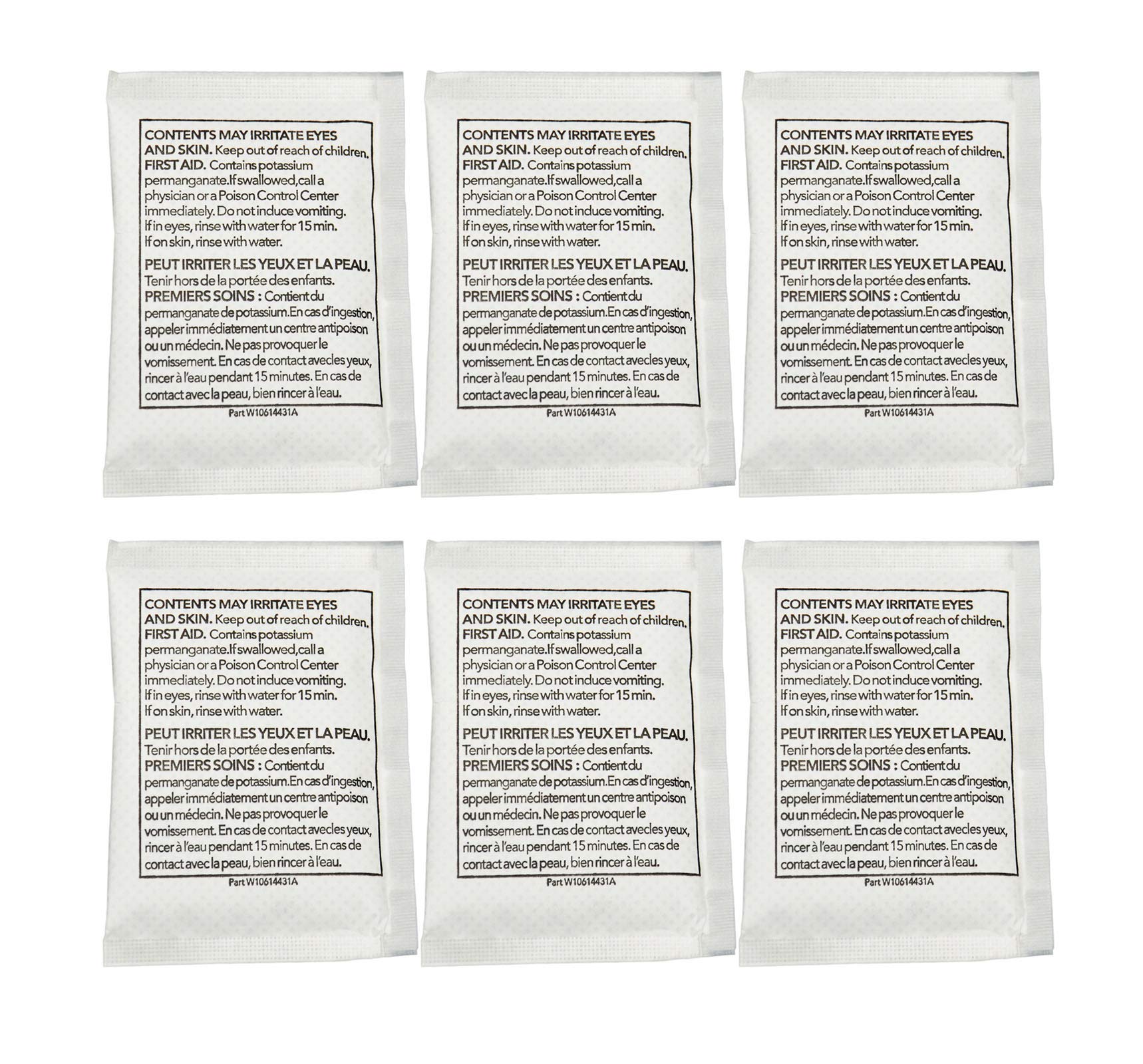 W10346771A Refrigerator Produce Preserver Replacement (6 Packets-3 Pack) by ATMA SUPPLY-Replace W10346771 2117689 AH3503014 EA3503014 PS3503014 W10346772 W10614431A