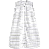 HALO Sleepsack Mirco Fleece Wearable Blanket, TOG 1.0, Multi Stripe Grey, Medium