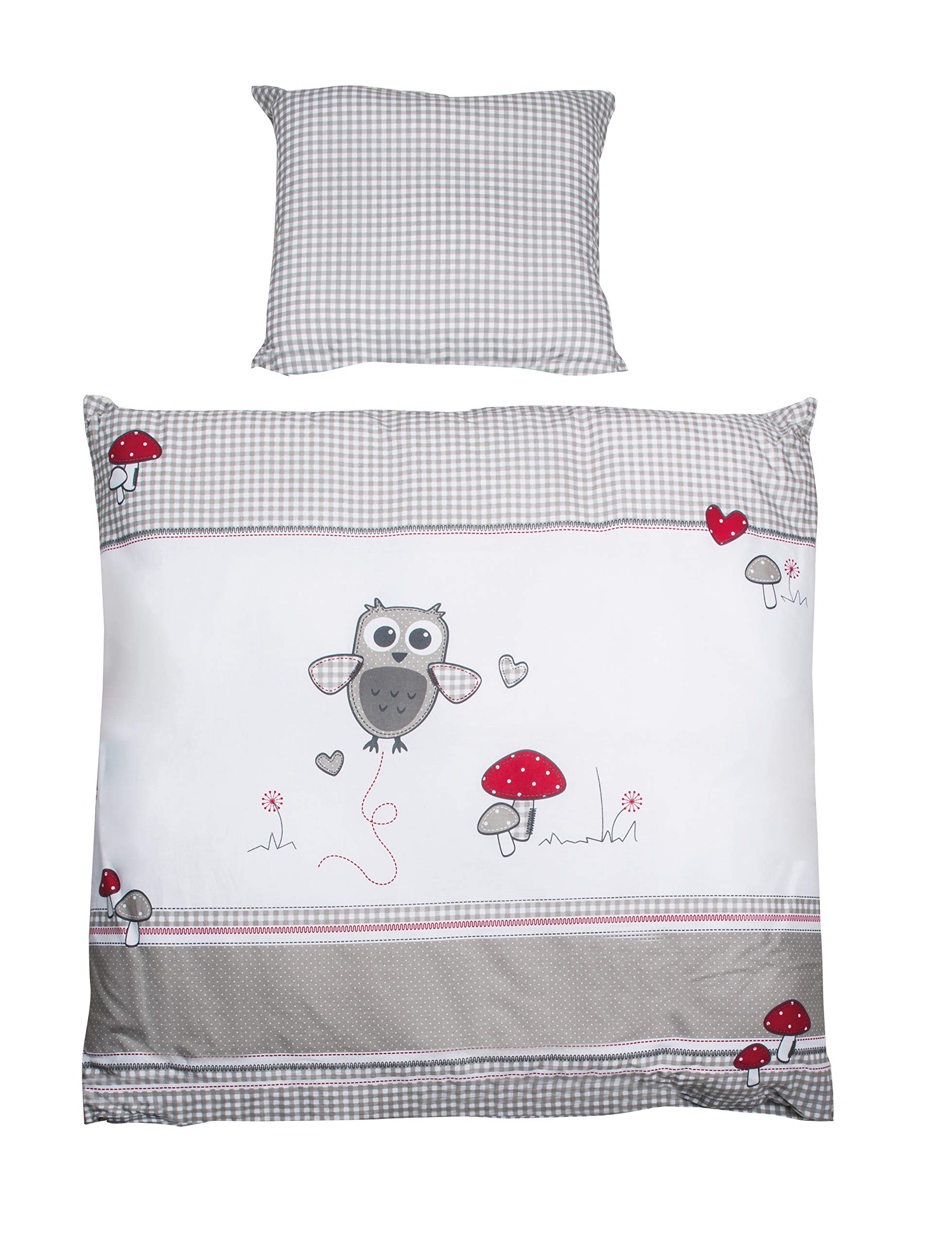 Roba Baumann 1490s148 Adam/Cradle 2 Piece Bedding Owl — image 1