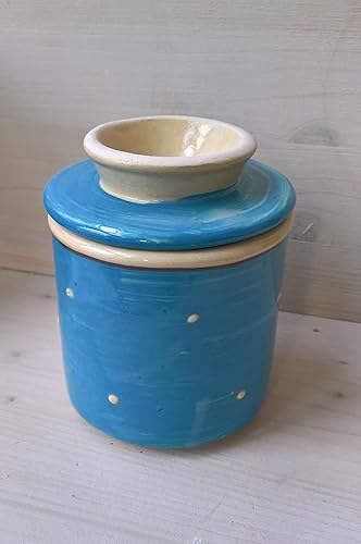 kleine französische Wasserbutterdose für 125g Butter in Lazuro Wassergekühlte Dose