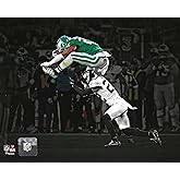Philadelphia Eagles Football Wall Poster for Bedroom - Saquon Barkely The Reverse Hurdle - 8x10 Eagles Wall & Room Decor - Eagles Posters for Walls, Gift, & Bedroom - 8"x10" Prints Sports Memorabilia