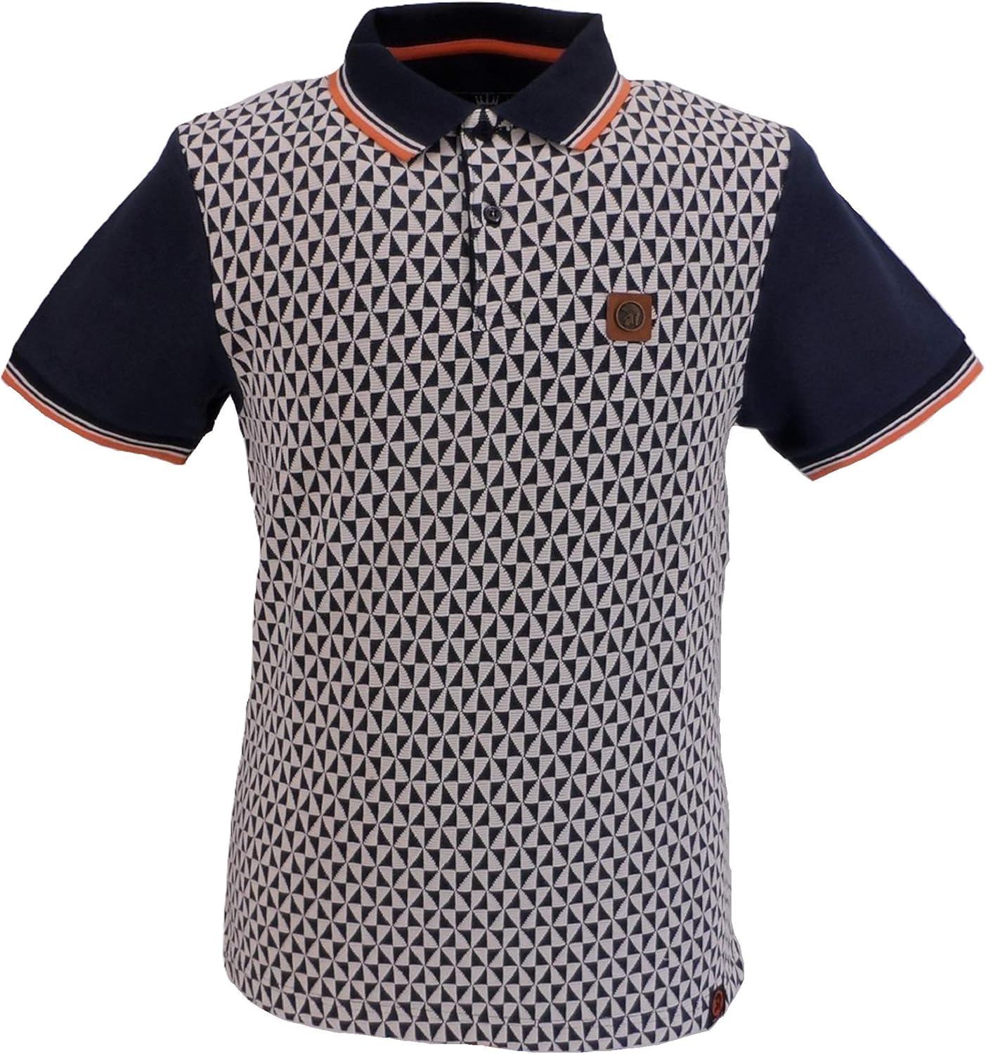 Trojan Records Mens Diamond Front Polo Shirts Amazon.co.uk Clothing