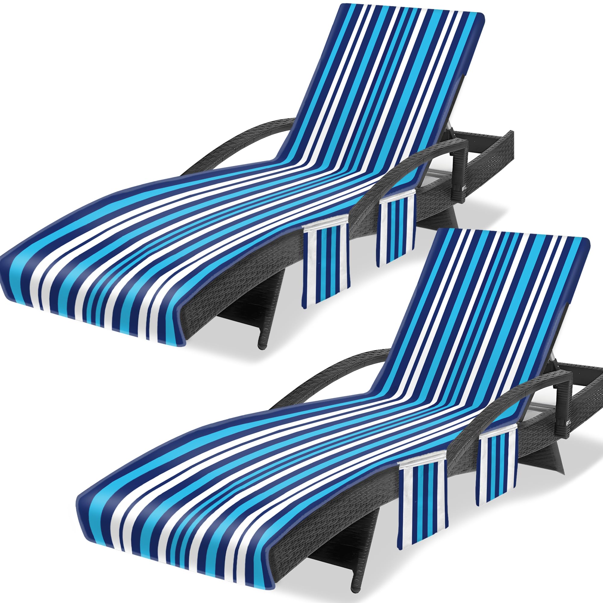 Waterproof Chaise Lounge Cover - Heavy Duty Oxford Chair Cover For Outdoor Furniture | UV Resistant & Weatherproof Patio Lounger Protection