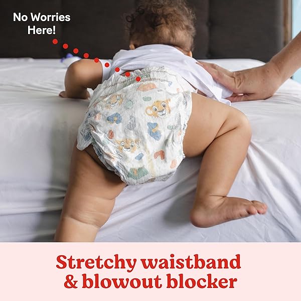 HUGGIES SIZE 8 DIAPERS, LITTLE MOVERS BABY DIAPERS, SIZE 8 (46+ LBS), 76 COUNT (2 PACKS OF 38), PACKAGING MAY VARY