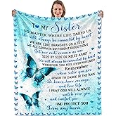Nahjiiem Sister's Birthday Blanket - Sister Gifts, Graduation, Mother's Day, 50 * 60in