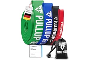 Pull Up Assistance Bands - Pullup & Dip Resistance Bands for Pull Up Assist, Resistance Band, Heavy Duty Resistance Bands, Inlcudes Exercise Ebook with 35 Exercises in Pull up Bands Assistance Bands