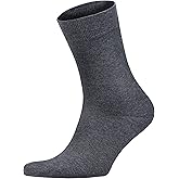 HDL Men's Dress Socks Classic Premium Combed Cotton Crew Socks Soft Breathable 6 Pairs
