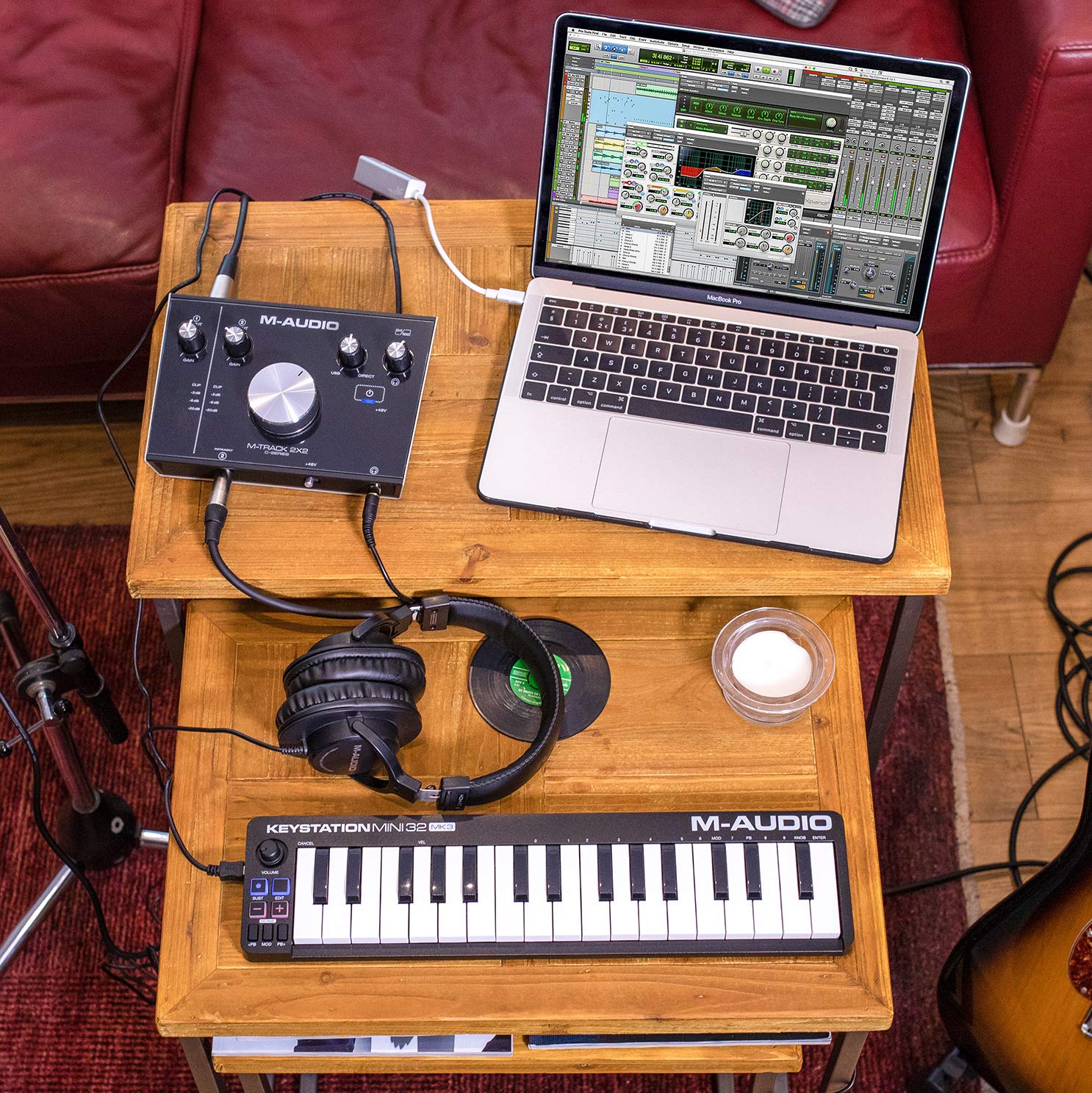 MAudio Usb Midi Keyboard 32 Key Avid Pro Tools First MAudio Edition