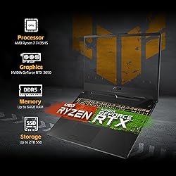 ASUS TUF A15 Gaming Laptop, AMD Ryzen 7 7435HS