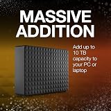 Seagate 3TB Expansion Desktop External Hard Drive USB 3.0 view 3