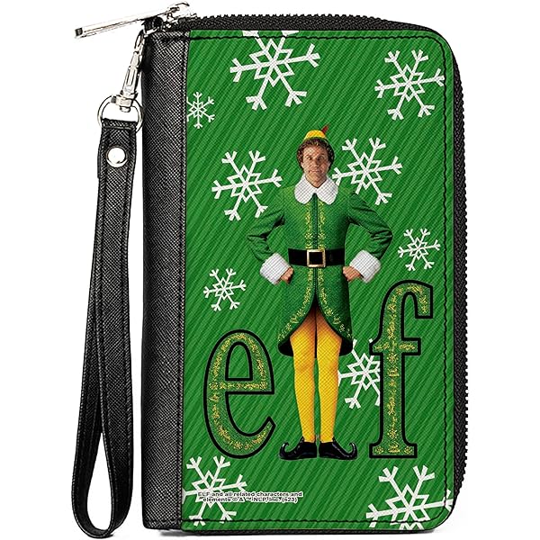 Loungefly WB Elf 20th Anniversary Mini Mochila Elfo, Verde, Estándar, Mini Mochila