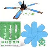 15Pcs Ceiling Fan Air Purifier Filters, Odors &amp; Allergens | Unscented