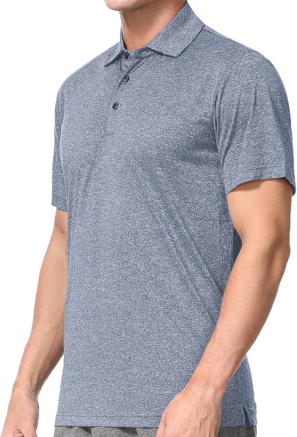 Men's Dry Fit Golf Polo Shirt: Clothing