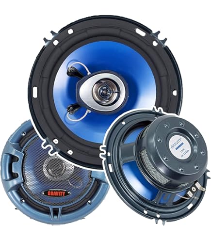 Amazon.com: (Pair) Gravity 6x9 inch 4-Way 380 Watts Coaxial