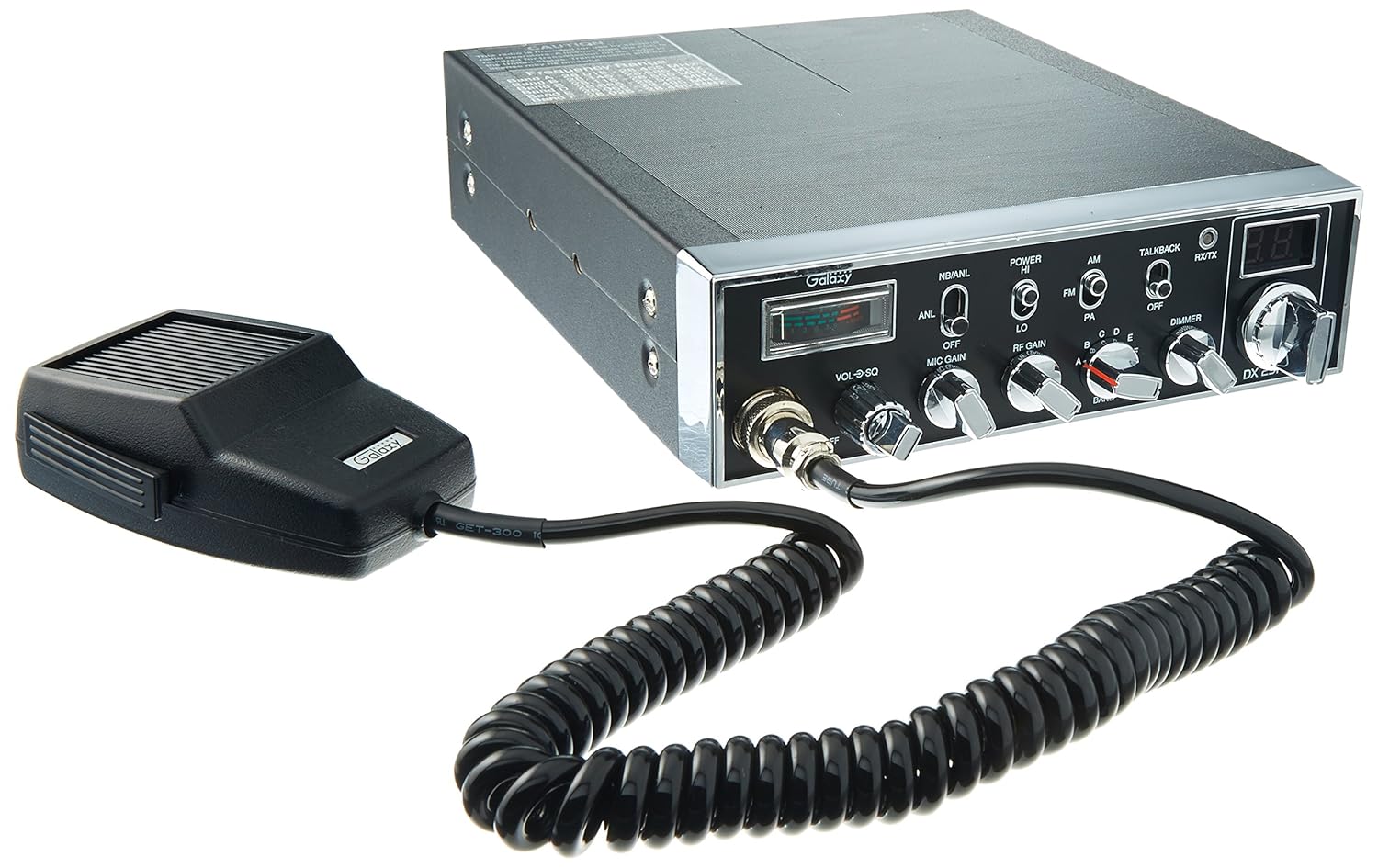 Amazon.com: Galaxy DX29HP 10 Meter Mobile,Mic Gain/Rf Gain Dual, 1 Pack:  Automotive