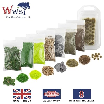 War World Scenics Fantasy Battle Miniature Basing Kit &amp;ndash; Wargame Terrain Scenery Model Figure Diorama