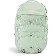 THE NORTH FACE Women's Borealis Luxe Commuter Laptop Backpack, Misty Sage/Burnt Coral Metallic, One Size