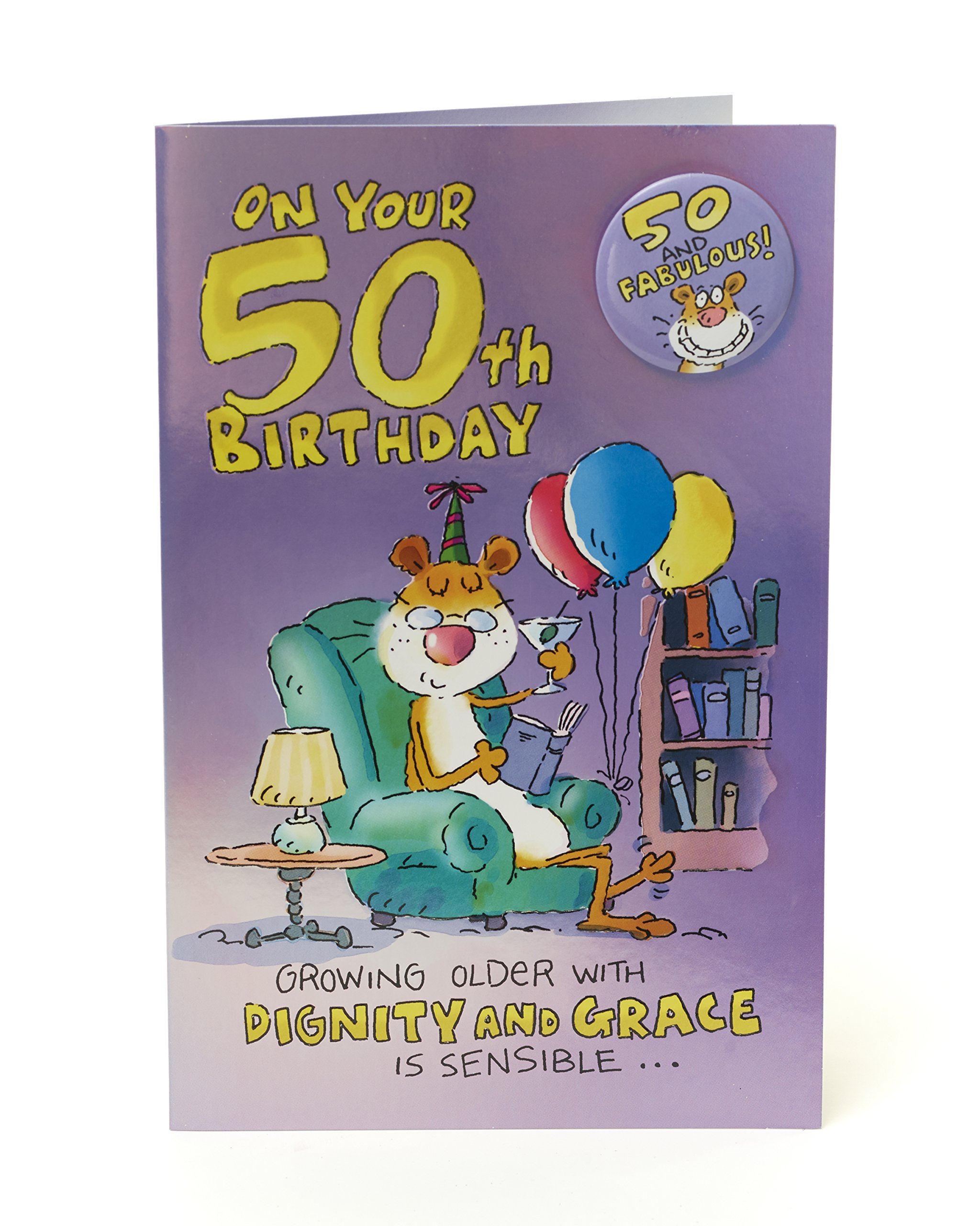 50th Birthday Card Funny - 50th Birthday Card Friend Funny - 50th Birthday Gifts - 50th Gifts - 50th Card