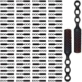Hyuetrsa 100 Pack Bulk Hair Brushes for Homeless,Black Hairbrush Detangling Brush Vent Hairbrush Comb Hair Brush for Curly Hair Suitable for Homeless,Shelter,Hotel,Nursing Home,Charity Church