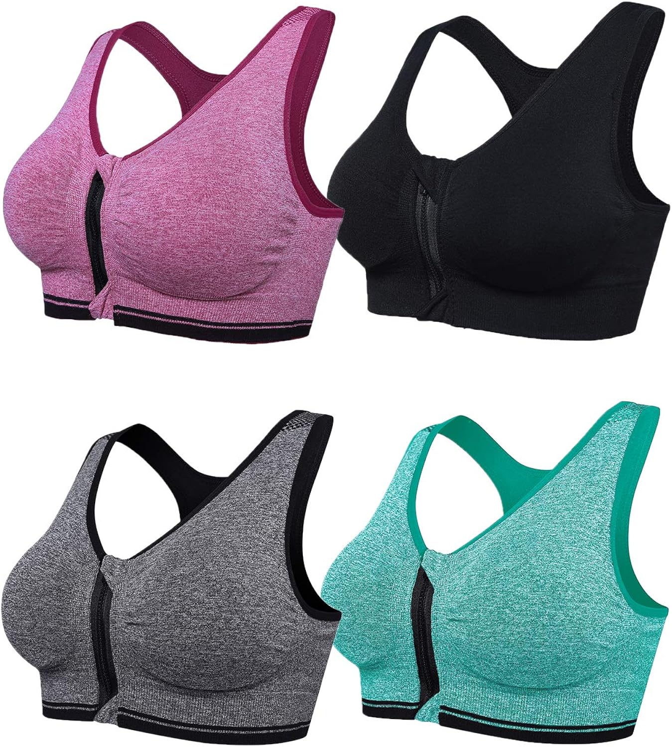 brassiere de sport fermeture devant