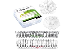 Pzsmocn 280 Pieces / 20 Sets 2.8 mm Pitch 6 Pin Automotive Cable Connector Adapter Assemblies Male/Female Housings and Crimp Pin Terminals Kit. for AWG18#, AWG19# and AWG20# Cables.