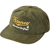 Volcom Men's Snapback Hat&ndash; 6-Panel Twill Flat Brim Cap Adjustable Snap Closure