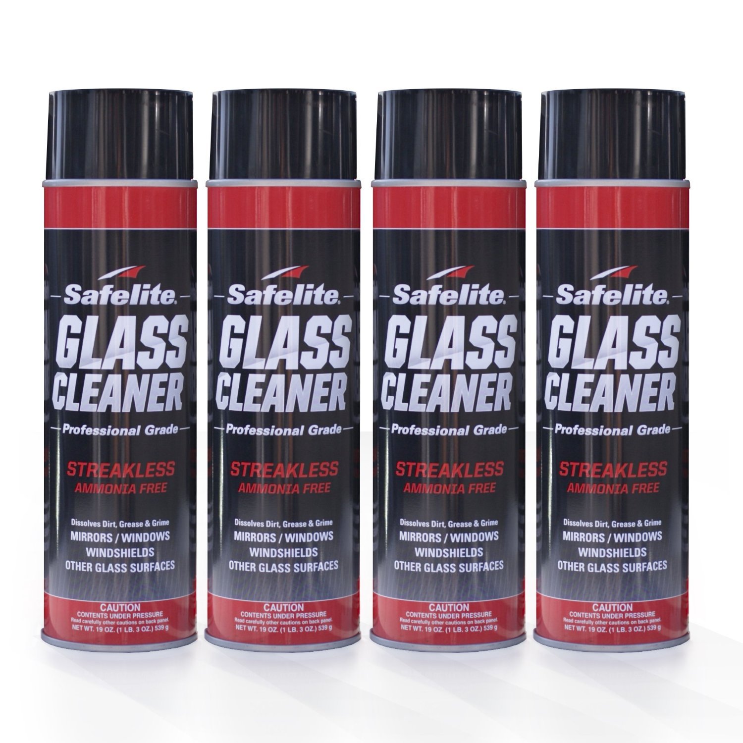 SAFELITE AUTOGLASS Safelite Glass Cleaner, 19 oz, 4 Pack 9780060157913