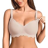 Avidlove Nursing Bras for Breastfeeding Seamless Maternity Bra Wireless Pregnancy Bras Comfort Sleep Bralette with Support