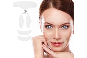 DoSensePro - Forehead Wrinkle Patch & 4 Reusable Silicone Face Patches Set: Includes Eye Wrinkle Patches & Smile Line Patches - Improves Skin Texture, Prevent Wrinkles & Enhance Facial Radiance