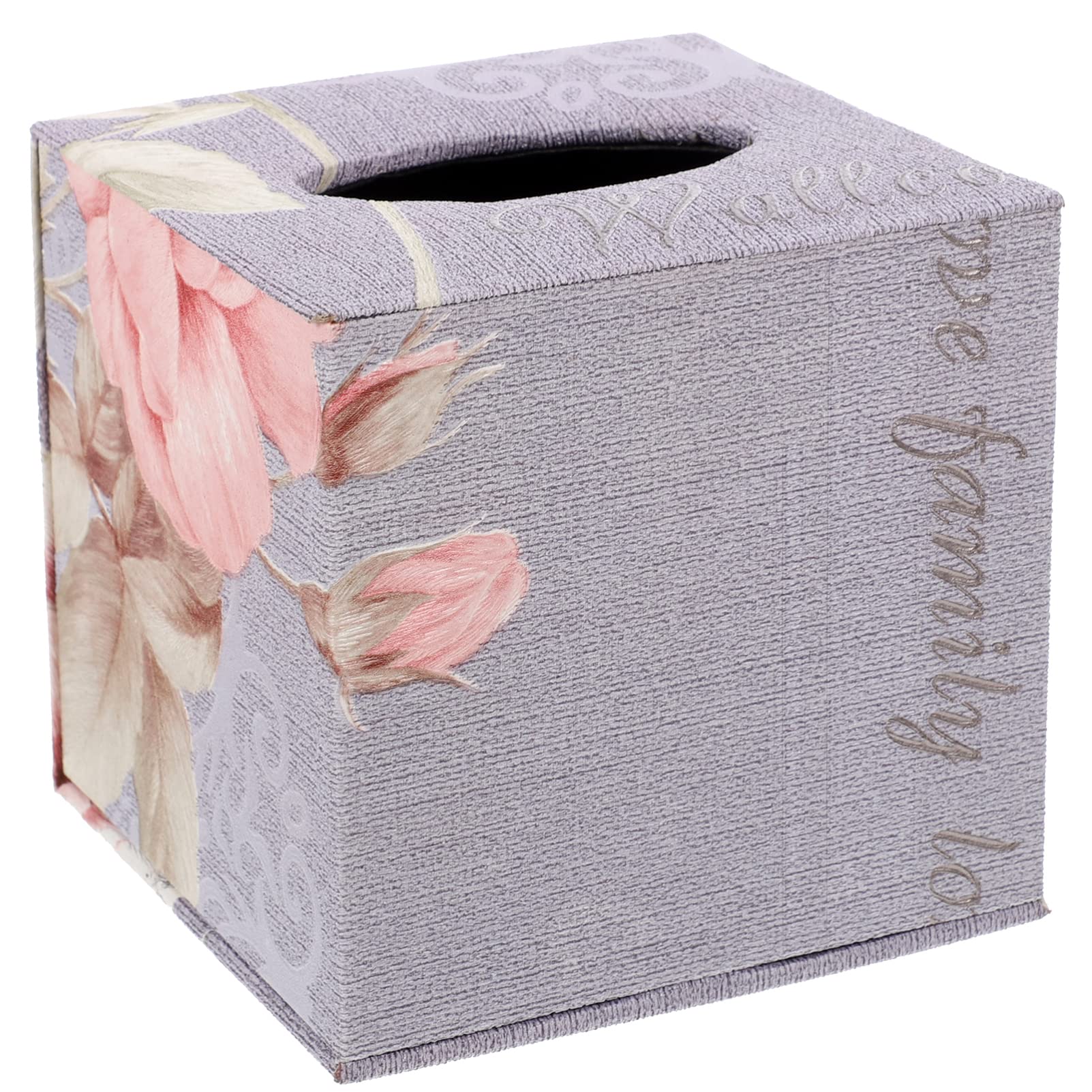 HEMOTON Vintage Leather Tissue Box Holder Elegant Napkin Storage Case for Home Office Living Room Caf - and Stylish Design