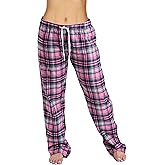 Active Club Cotton-Blend Flannel Pajama Pants for Women (Small - 2X sizes)
