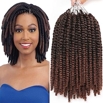 Amazon Com 8 Inch Havana Mambo Twist Crochet Hair Tight And