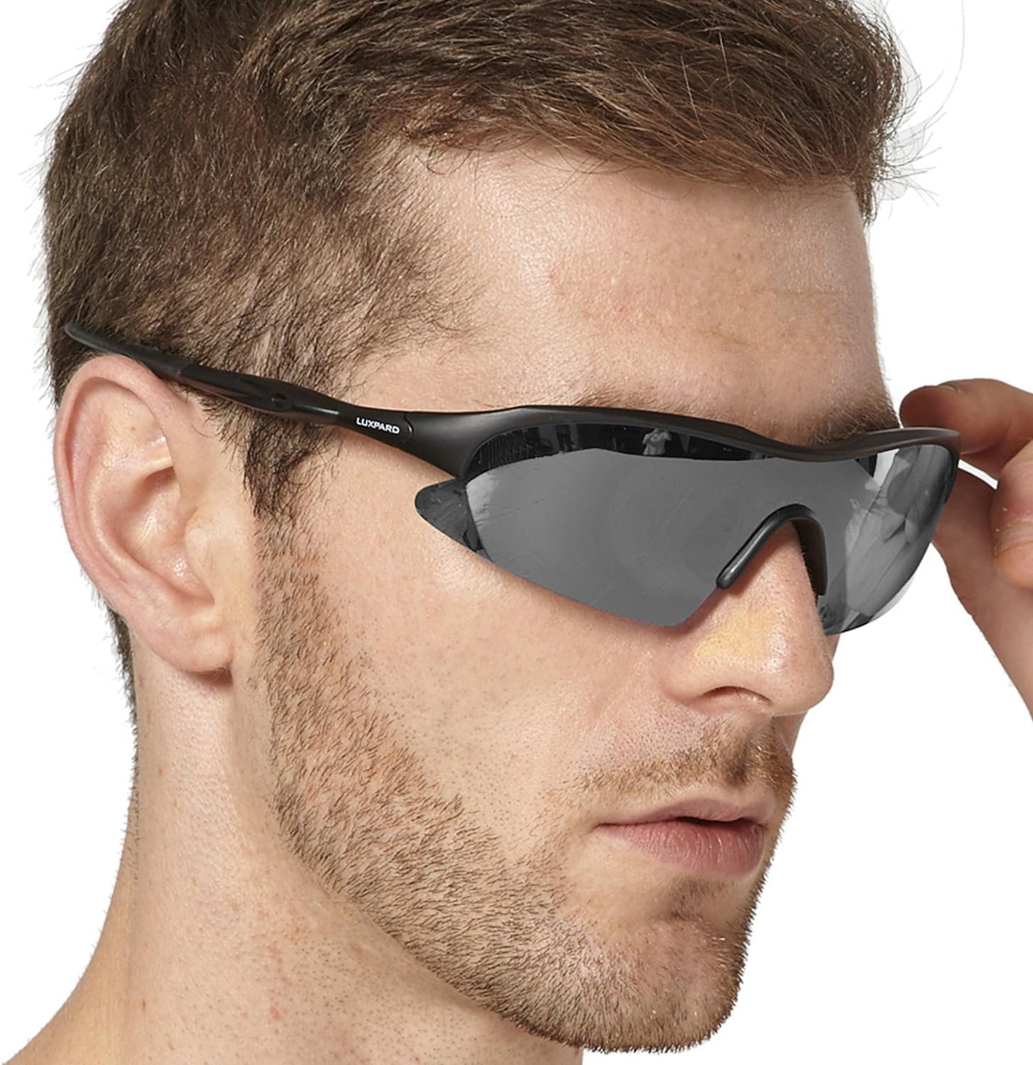 LUXPARD Premium Polarized Sports Sunglasses with Superlight Frame. Great for Baseball, Cycling. 100% UV Protection TAC Lenses