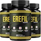 (3 Pack) Erefil Capsules - Official Erefil Pills Advanced Premium Formula Support Maximum Strength, All Natural Ingredients Vitamins for Overall Health &amp; Wellness Reviews, 180 Capsules for 3 Months