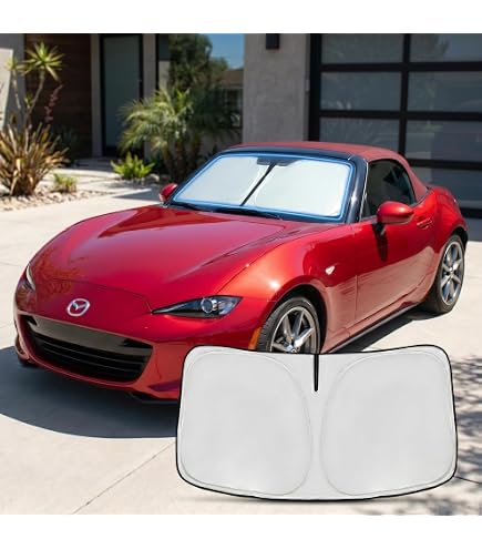 Amazon.com: Mazda Genuine 0000-8M-D11 Windshield Sunscreen