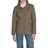 Tommy Hilfiger Women's Snap Front Long Sleeve Quilted Jacket