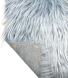 Ice Fabrics Faux Fur Fabric Squares - 20x20 Inches