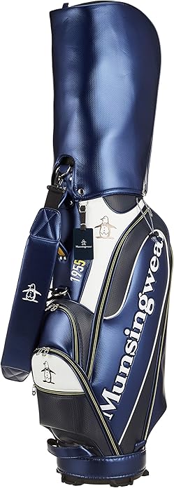 Amazon Co Jp マンシングウェア キャディバッグ Mqbnjj05 ネイビー シューズ バッグ