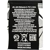 FITHOOD BL-5B Rechargeable Battery Suitable for Household Radio with Current Protection(3.7V 890mAh)