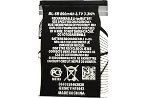 FITHOOD BL-5B Rechargeable Battery Suitable for Household Radio with Current Protection(3.7V 890mAh)