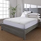 Queen Mattress Protector by PURE BAMBOO, Waterproof - Viscose Derived from Bamboo, Breathable, Noiseless Mattress Cover Prote