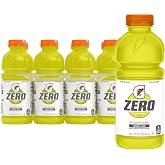 Gatorade Zero Sugar Thirst Quencher Sports Drinks, Lemon-Lime, 20 Ounce Bottles (Pack of 8)