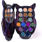 Jeffree Star Cosmetics Night Owl Artistry Palette, 18 Highly-Pigmented Eyeshadow Shades, Matte and Metallic Finishes, Cruelty-Free &amp; Vegan